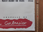 Originales Le Corbusier Kunstplakat gebraucht – 62×99cm