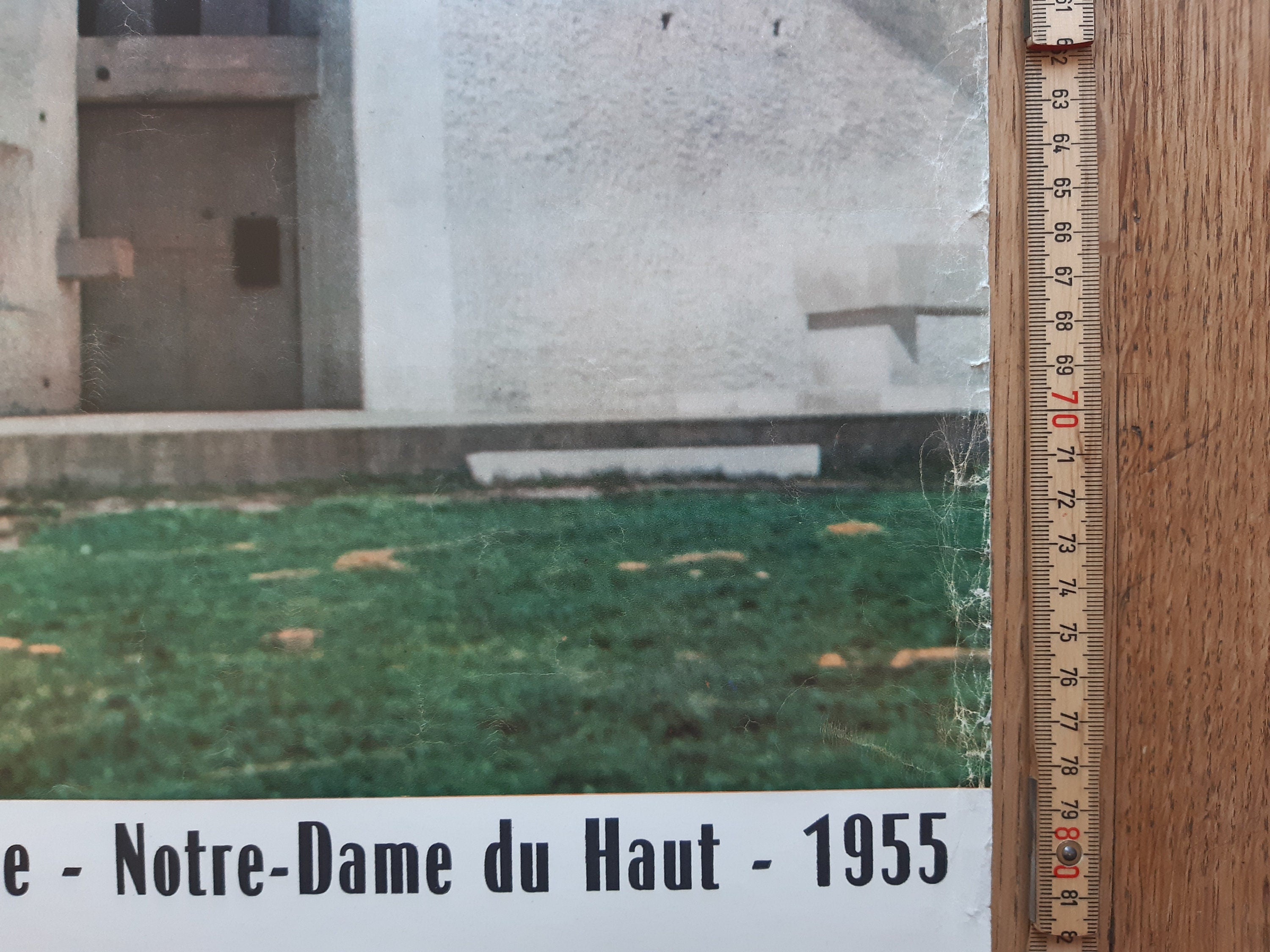 Originales Le Corbusier Kunstplakat gebraucht – 62×99cm