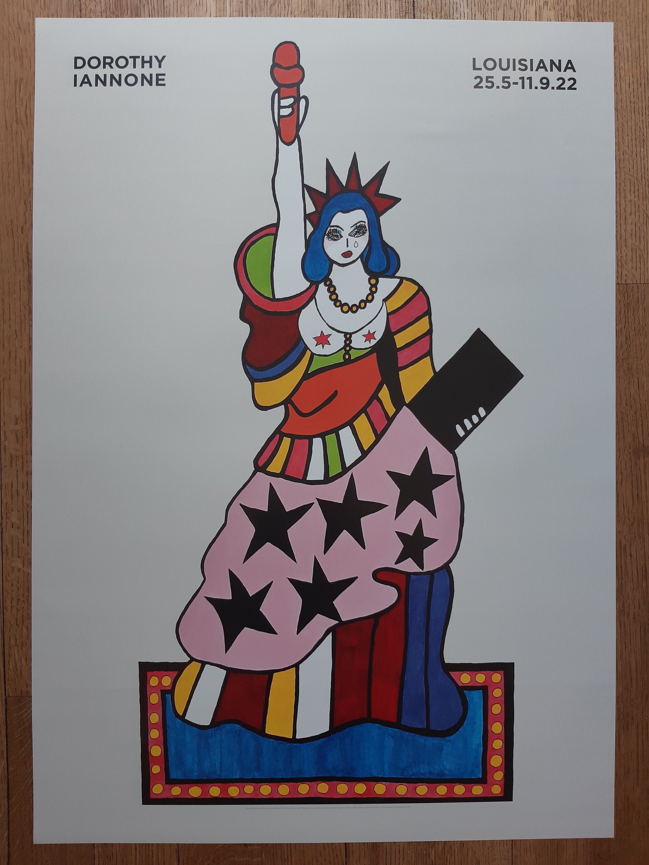 Dorothy Iannone Kunstausstellung Plakat – 59.4×84cm (23.4"×33.1")