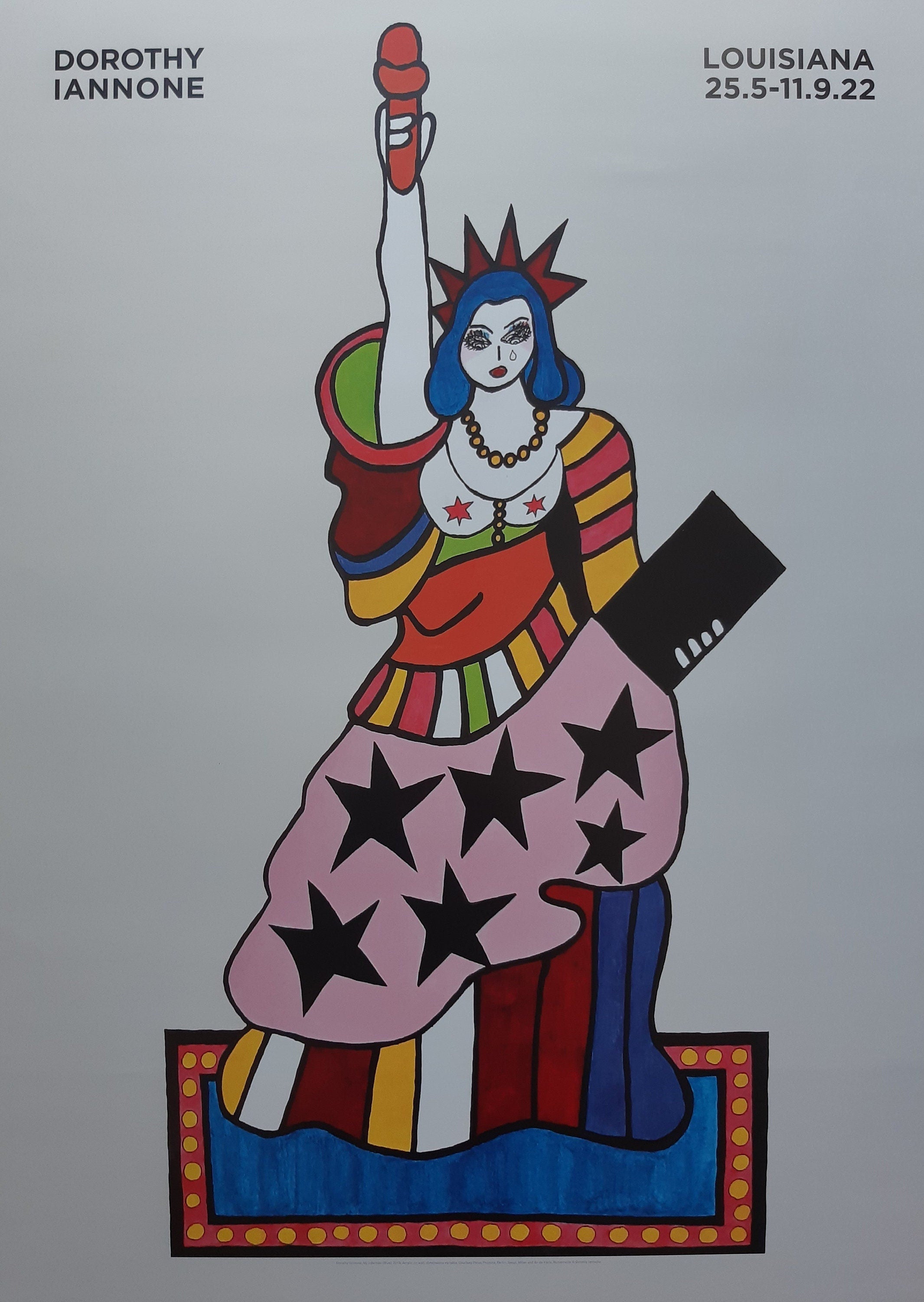 Dorothy Iannone Kunstausstellung Plakat – 59.4×84cm (23.4"×33.1")