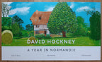 David Hockney original art poster - 39.2"×23.0" (99.5×58.5cm)