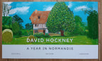 David Hockney original art poster - 39.2"×23.0" (99.5×58.5cm)