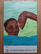 Kitaj original Olympic poster - 25.2"×39.8" (64×101cm)