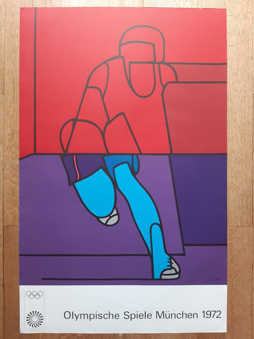 Adami original Olympic poster - 25.2"×39.8" (64×101cm)