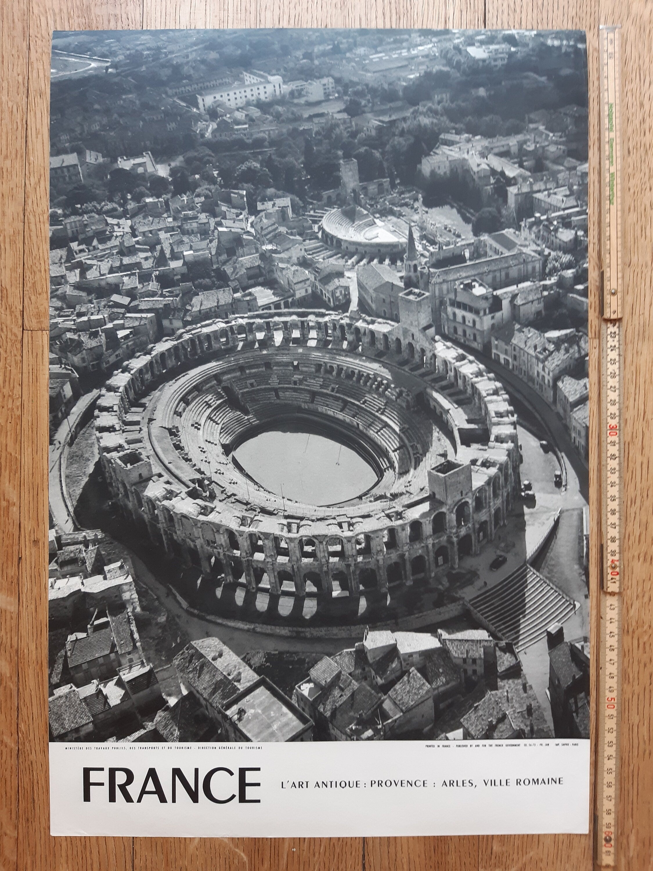 Original französisches Vintage-Reiseplakat – 40×60 cm