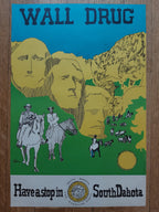 South Dakota vintage travel poster - 15.7"×23.7" (40×60.2cm)