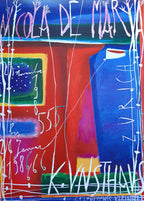 Nicola de Maria originales Kunstplakat - 50×70cm