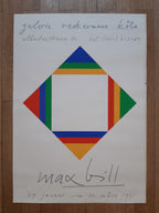 Original-Poster von Max Bill – 59,5 × 84,5 cm