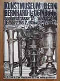 Bernhard Luginbühl original art exhibition poster - 28.1"×40.0" (71.5×101.5cm)