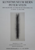 Peter Stein original art exhibition poster - 19.7"×27.6" (50×70cm)