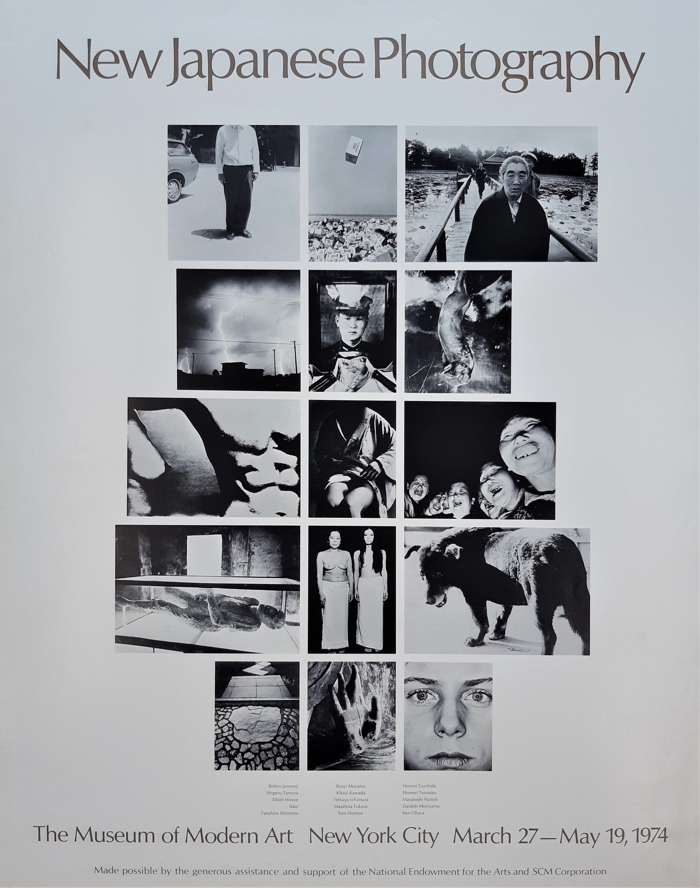 Japanese photography MOMA poster - 22.0"×28.0" (56×71cm)