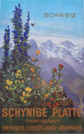 Schweizer Interlaken Original-Reiseposter - 25.2"×40.2" (64×102cm)