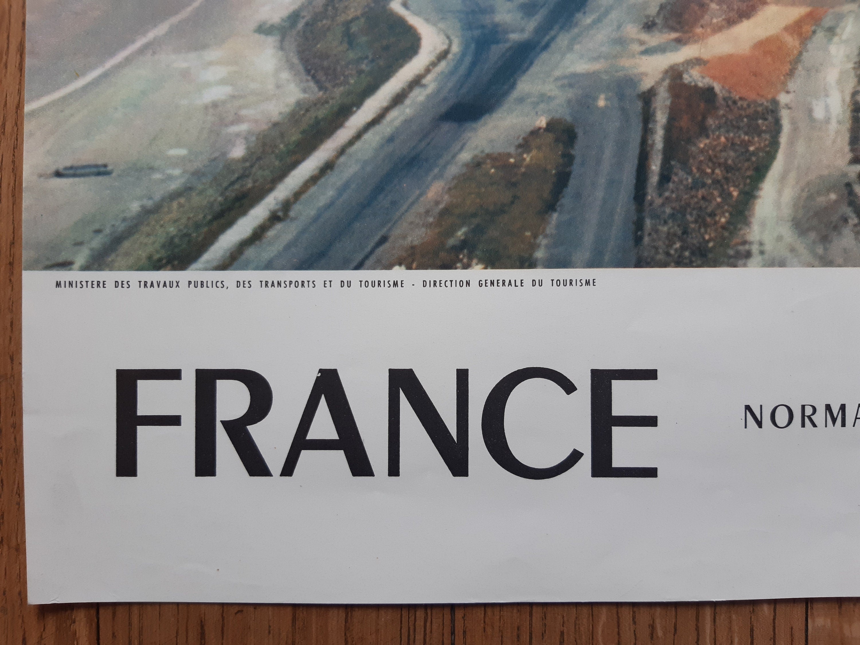 Original französisches Vintage-Reiseplakat – 40×60 cm