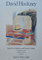 David Hockney original art poster - 19.7"×28.0" (50×71cm)