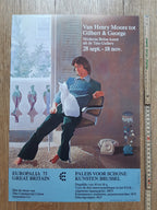 David Hockney original art poster - 12.4"×17.7" (31.5×45cm)