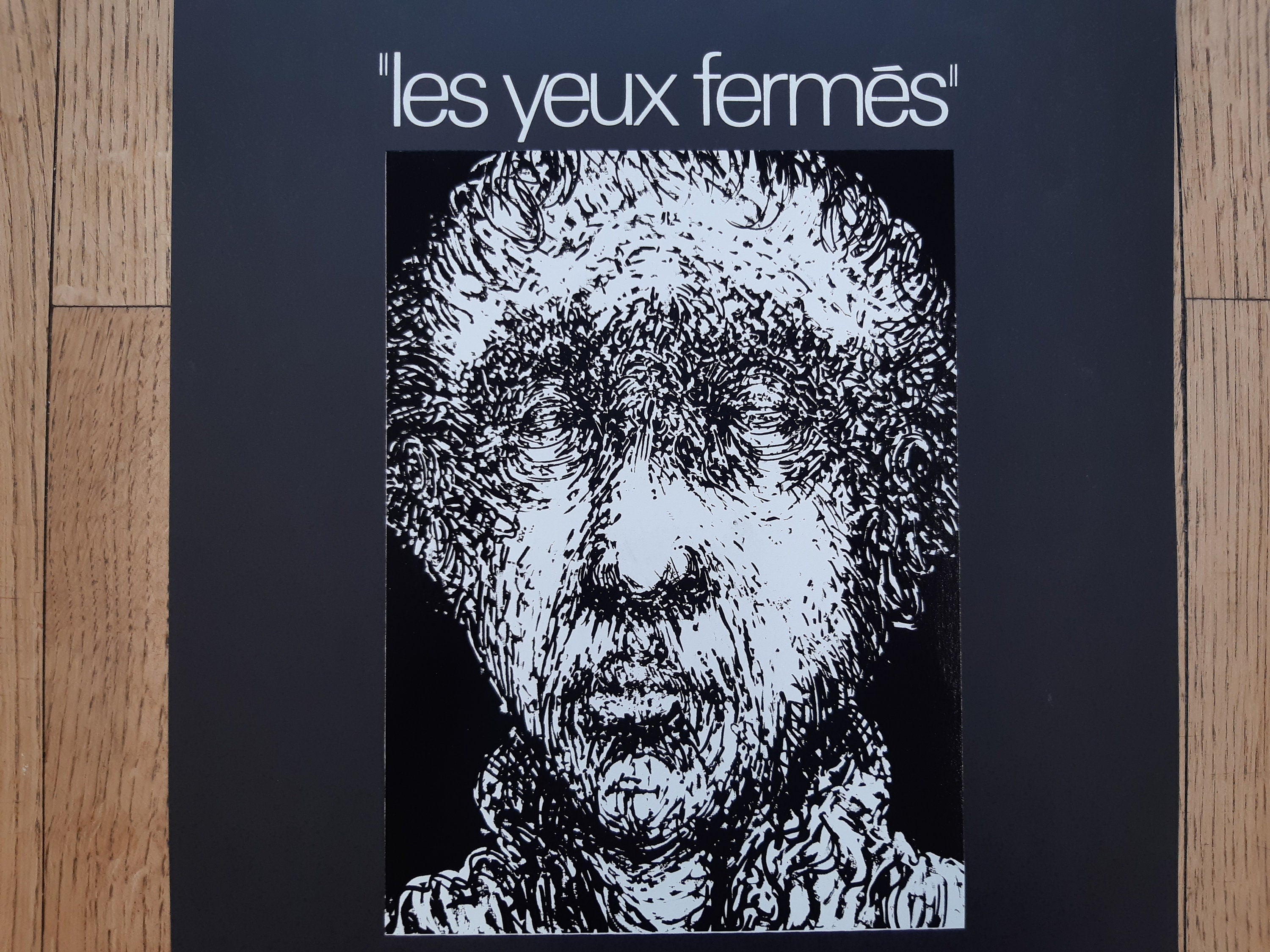 Gerard Eppelé original art poster - 23.6"×11.8" (60×30cm)