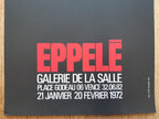 Gerard Eppelé original art poster - 23.6"×11.8" (60×30cm)