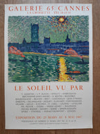 André Derain original art exhibition poster - 20.5"×28.9" (52×73.5cm)