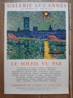 André Derain original art exhibition poster - 20.5"×28.9" (52×73.5cm)
