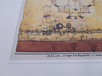 Paul Klee original art poster - 16.3"×27.8" (41.5×70.5cm)
