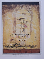 Paul Klee original art poster - 16.3"×27.8" (41.5×70.5cm)