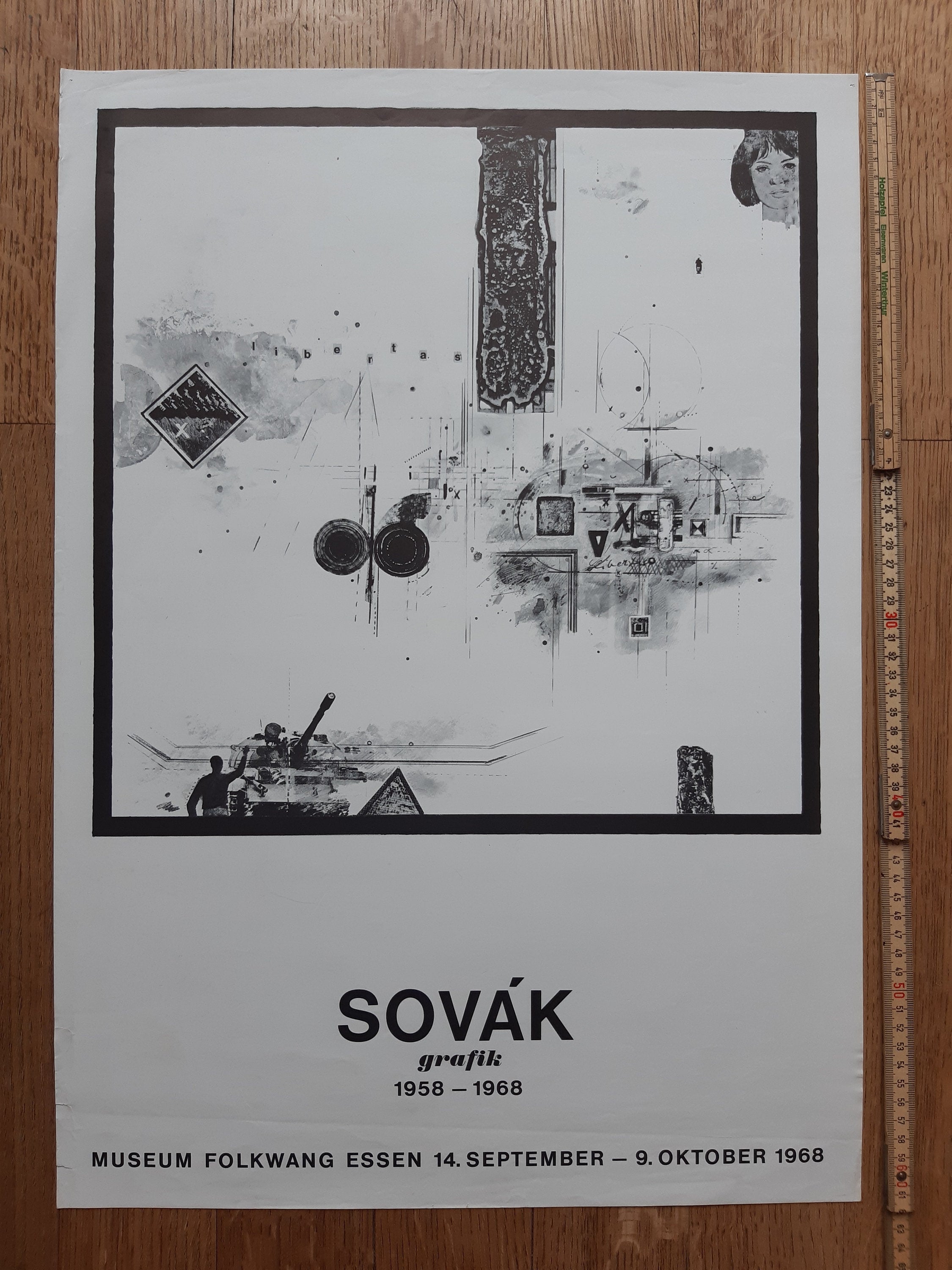 Pravoslav Sovák original art poster - 26.8"×38.6" (68×98cm)