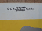 Heinrich Te Laake Kunstausstellungsposter gefaltet – 59,5×83,5 cm