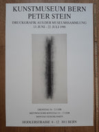 Peter Stein original art exhibition poster - 19.7"×27.6" (50×70cm)