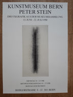 Peter Stein original art exhibition poster - 19.7"×27.6" (50×70cm)