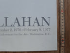 Harry Callahan original photo poster
