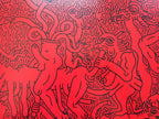 Original-Kunstposter von Keith Haring – 100 × 70 cm