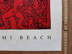 Original-Kunstposter von Keith Haring – 100 × 70 cm