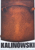 Horst Kalinowski Original-Ausstellungsplakat – 42 x 59 cm