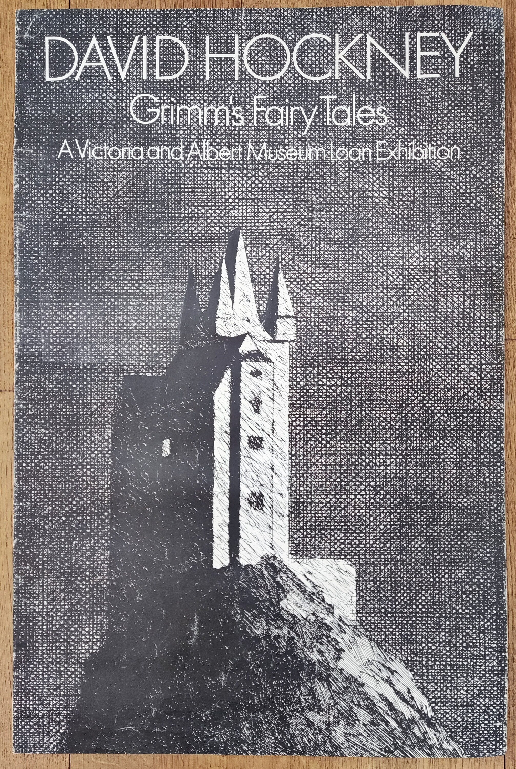 David Hockney original art poster - 19.0"×28.9" (48.2×73.3cm)