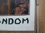 J.J Condom original art poster - 16.4"×23.1" (41.6×58.8cm)