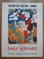 Emile Bernard original art poster - 20.1"×26.4" (51×67cm)