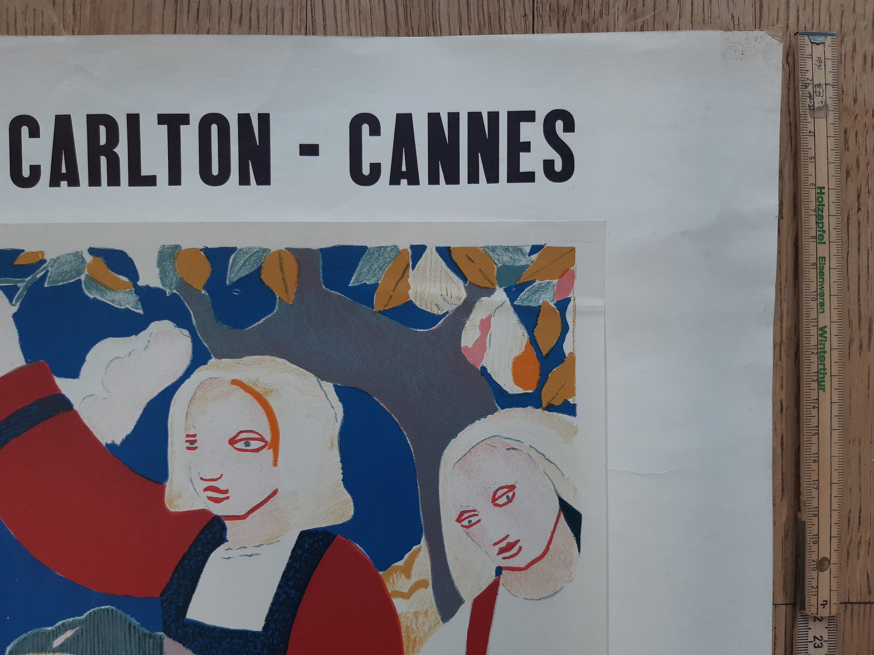 Emile Bernard original art poster - 20.1"×26.4" (51×67cm)