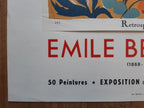 Emile Bernard original art poster - 20.1"×26.4" (51×67cm)