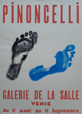 Pinoncelli original art poster - 16.2"×22.1" (41.2×56.1cm)