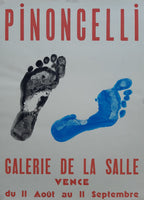 Pinoncelli original art poster - 16.2"×22.1" (41.2×56.1cm)