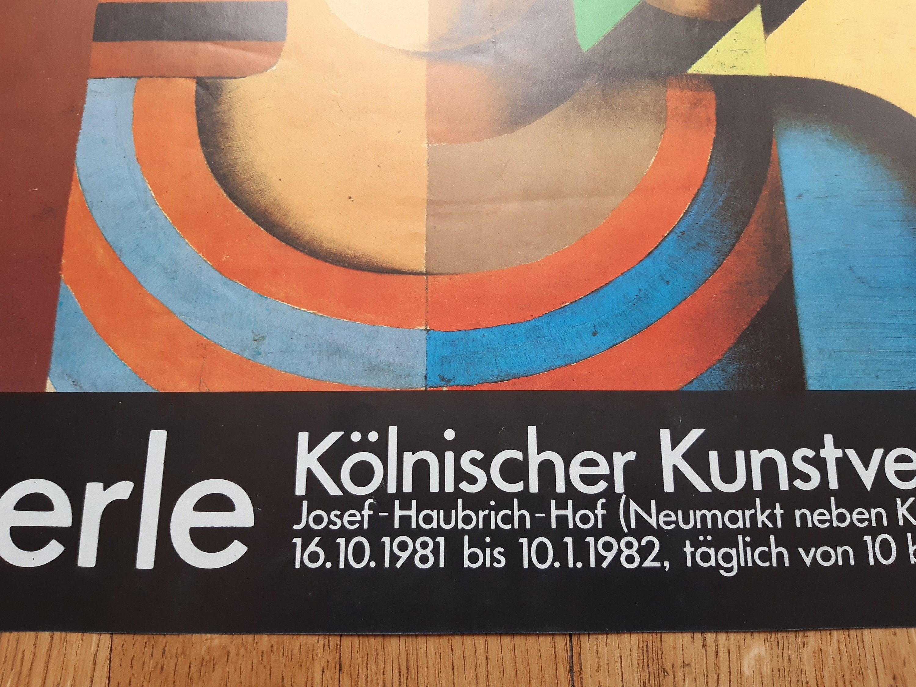 Hoerle Original-Kunstplakat – 52×70,7cm