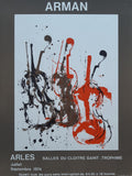 Arman original art poster - 19.4"×25.4" (49.2×64.5cm)