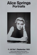 Alice Springs vintage photo poster featuring Catherine Deneuve used - 18.9"×27.6" (48×70cm)