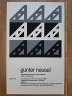 Günter Neusel original art poster - 17.7"×28.3" (45×71.8cm)
