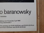 Otto Baranowsky original art poster - 17.7"×28.3" (45×72cm)