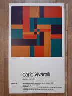 Carlo Vivarelli original art poster - 17.7"×28.5" (45×72.5cm)