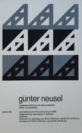 Günter Neusel original art poster - 17.7"×28.3" (45×71.8cm)