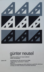 Günter Neusel original art poster - 17.7"×28.3" (45×71.8cm)