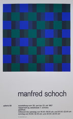 Manfred Schoch original art poster - 17.5"×28.4" (44.5×72.2cm)