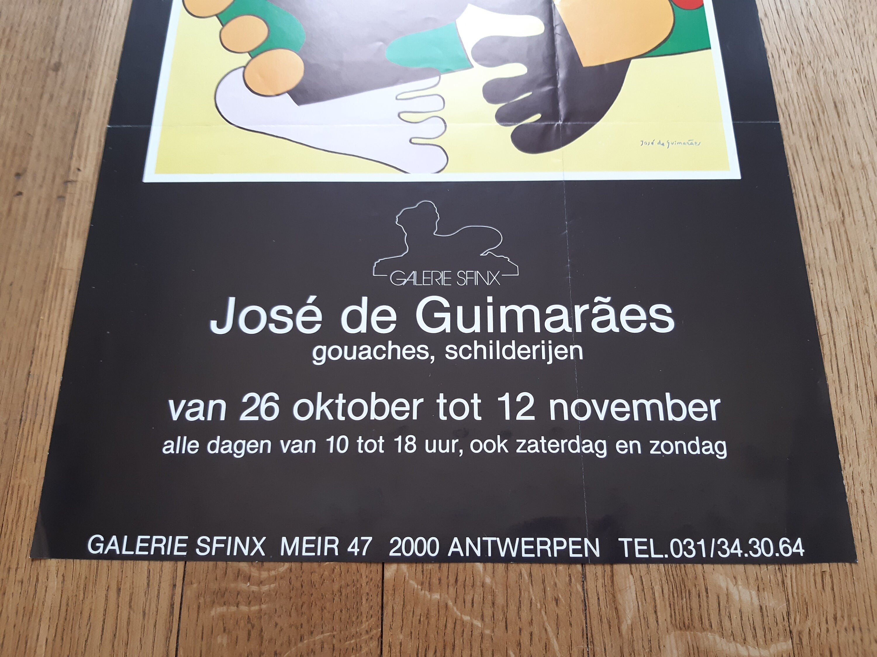 José de Guimaraes Original-Kunstplakat – 35,9×66,6 cm (14.1"×26.2")